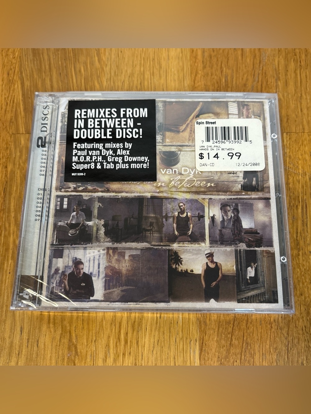 PAUL VAN DYK Hands On In Between (CD 2008) 2-Disc NEW & SEALED Remixes